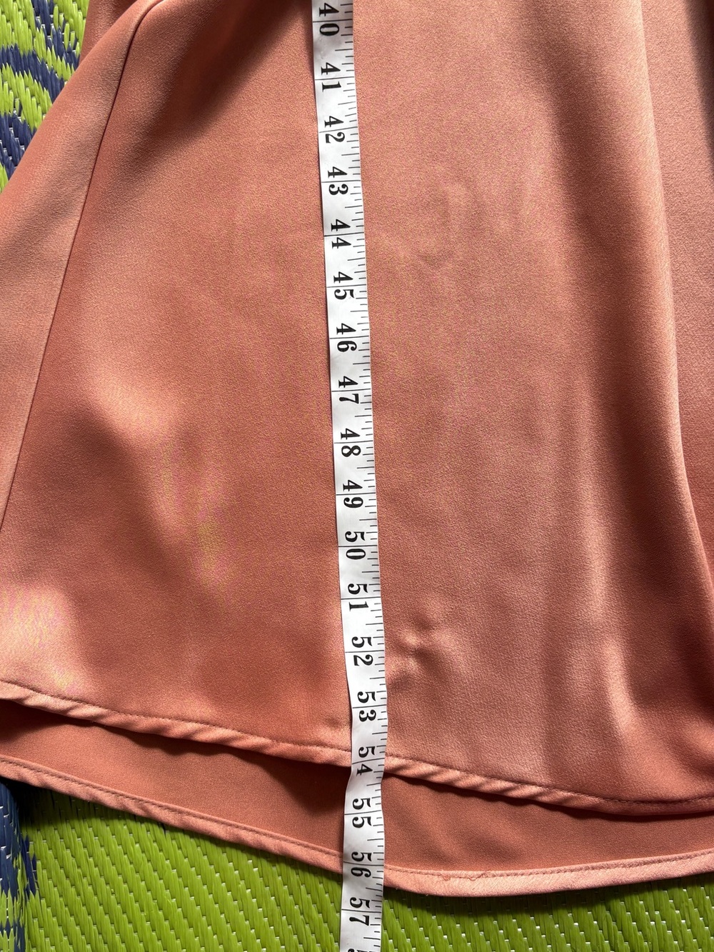 Anthropologie BHLDN Leila Satin Charmeuse Maxi Dress Size 2 In Dusty Rose - Picture 12 of 12